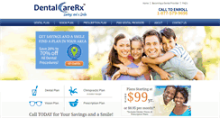 Desktop Screenshot of dentalcarerx.com